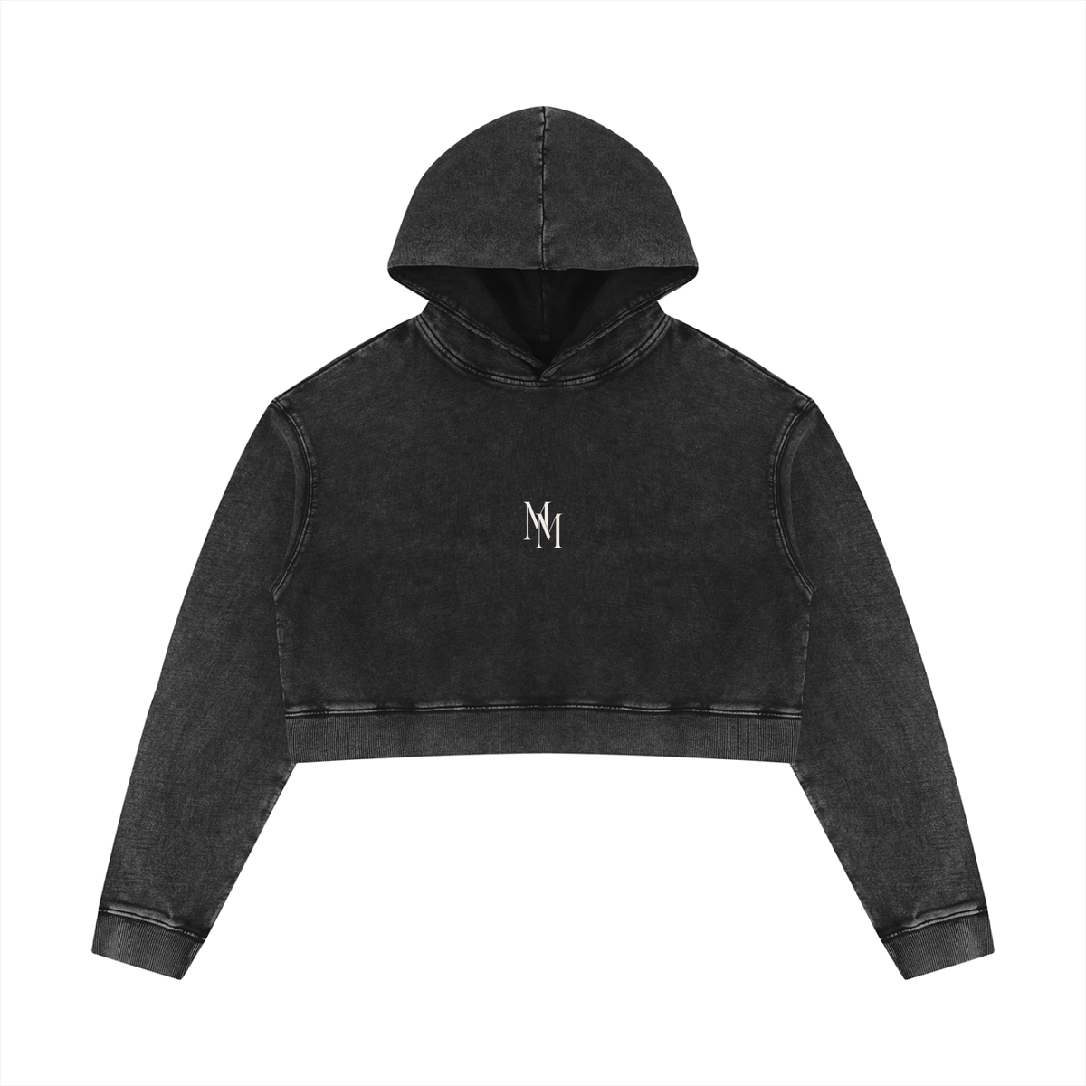 Hoodie Court Délavé
