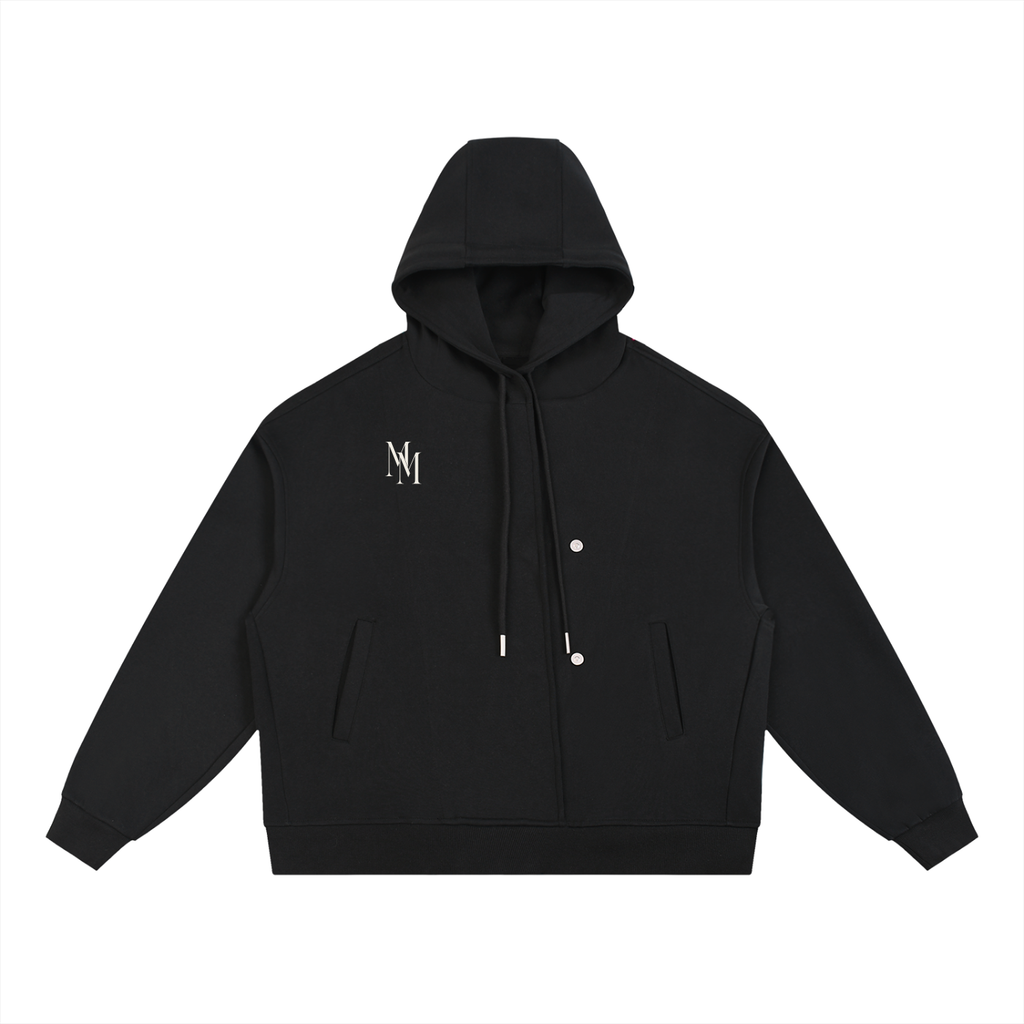 Hoodie Patte Boutonnée